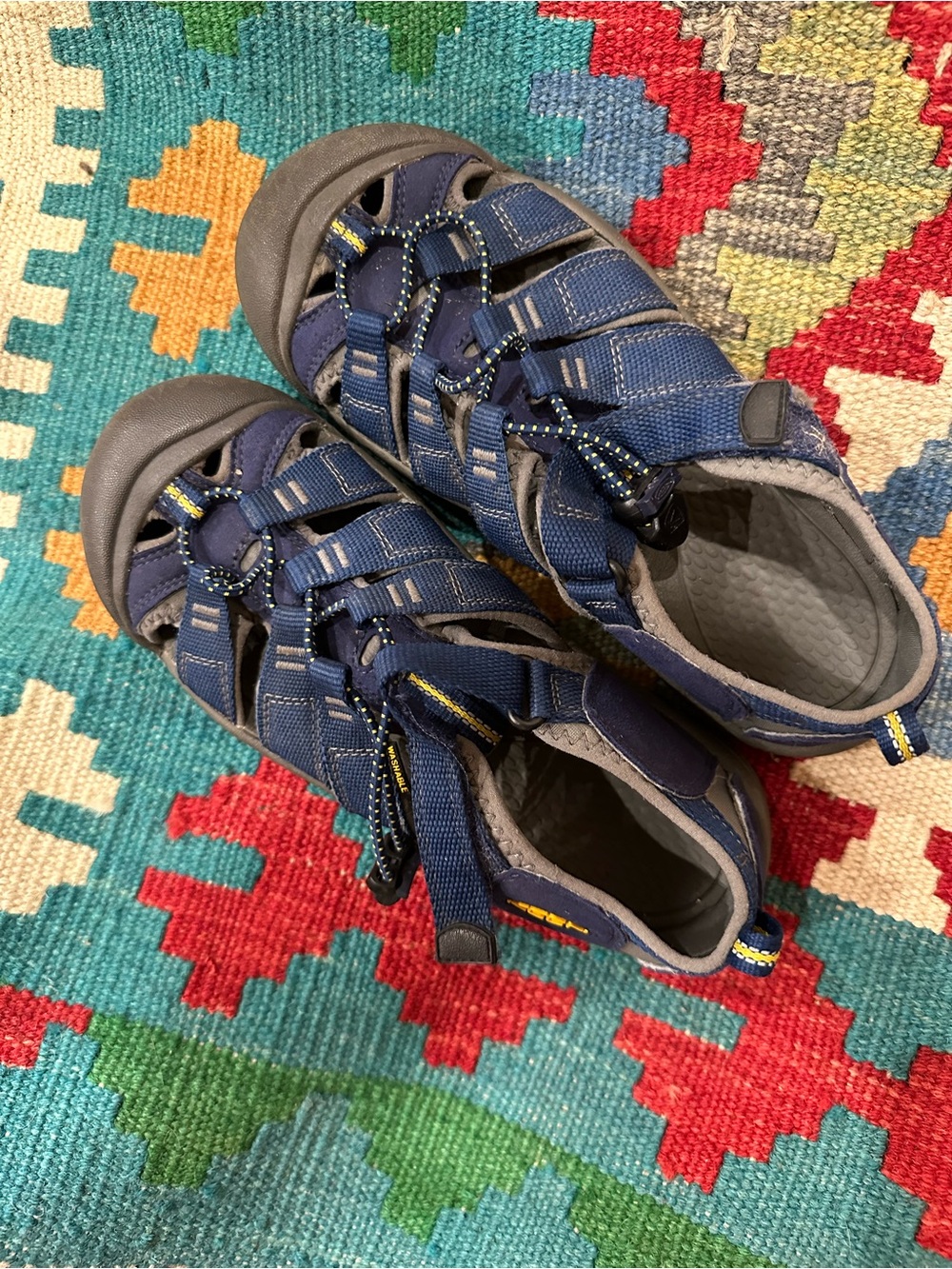 Keen Navy Blue Kids Outdoor Closed-Toe Sandals